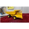 Image 2 : Ertl International Harvester Pay Hauler Die-Cast Toy Dump Truck, Approx. 12" Long, Yellow