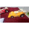 Image 2 : Tonka Toy Drag Racing Cars, Set of 2 (Red #3 and Yellow #5) with Exposed Engines and Spoilers and