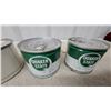 Image 3 : Roco Grease Tin and Two Quaker State Superfine Lubricant Tins, Vintage Automotive Grease Cans 1lb