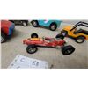Image 4 : Lot of 5 Vintage Toy Vehicles: Nylint Grand Prix Special Race Car, #98 Formula Racer Schuco and