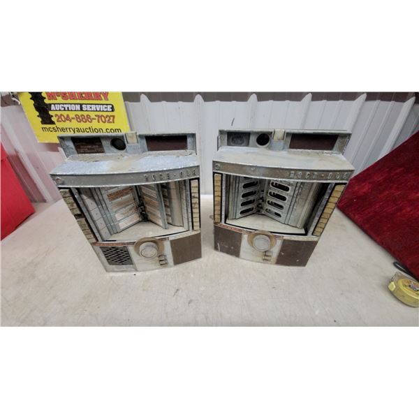 Rock-Ola Wallbox Jukebox Selectors, Stereo, Coin-Operated, Qty 2 Project or Parts