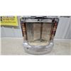 Image 2 : AMI Music Wallbox Jukebox Selector with Chrome Finish and Coin Slot Curved Glass Vintage with Key