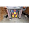Image 4 : Wurlitzer Jukebox with Stained Glass Panel and Chrome Accents Modle 1050