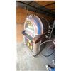 Image 7 : Wurlitzer Jukebox with Stained Glass Panel and Chrome Accents Modle 1050