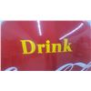 Image 5 : Coca-Cola "Drink" Porcelain Button Advertising Sign 48" Diameter 1954 P&M