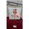 Image 1 : Autopar Quality Parts Illuminated Advertising Wall Clock Lights up and Working 15 x 15" Vintage