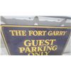 Image 3 : The Fort Garry Guest Parking Only 2 Hour Limit Metal Sign 18 x 24"