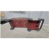 Image 10 : Vintage Pressed Steel Airline Express Delivery Truck Toy 20" Long Wood Wheels Late 40.S Beleive a