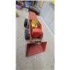 Image 6 : Vintage Nylint Pressed Steel Front End Loader Tractor with Yellow Wheels 17" Long
