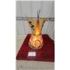 Image 1 : Schmidt Beer Teepee Lighted Bar Sign "The Brew That Grew with the Great Northwest" 22" Tall