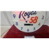 Image 4 : Royal 58 Beer Illuminated Advertising Clock by Pam Clock Co., Duluth Brewing Lights up Missing Time