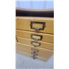 Image 11 : Tiffen Filters Vintage Wooden Dealer Display Case with Glass Top 18 x 18 x 23" Vintage