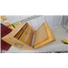 Image 7 : Tiffen Filters Vintage Wooden Dealer Display Case with Glass Top 18 x 18 x 23" Vintage