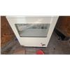 Image 4 : Johnson's Fresh Toasted Nuts Vintage Countertop Display Case with Curved Glass and Storage Cabinet