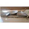 Image 8 : Johnson's Fresh Toasted Nuts Vintage Countertop Display Case with Curved Glass and Storage Cabinet