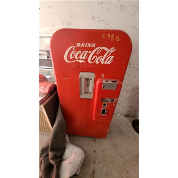 Vendo Model 39 Coca-Cola Coin-Operated Upright Vending Machine
