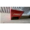 Image 5 : Vintage Coca-Cola Metal Ice Chest Cooler with Hinged Lid Embossed Letters 34 x 31 x 23"