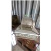 Image 1 : National Cash Register Model Nickel-Plated Brass Cash Register with Marble Shelf One Dollar Candy