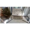 Image 5 : National Cash Register Model Nickel-Plated Brass Cash Register with Marble Shelf One Dollar Candy