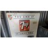 Image 2 : Vintage Upright 7UP "You Like It, It Likes You" Vending Machine