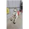 Image 2 : Mobo Prairie King Vintage Metal Ride-On Spring Horse with Red Saddle Just Horse No Spring Frame 38"