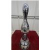 Image 2 : Coulter Cup Merchants Bowling Championship 1918 Silver-Plated Bowling Pin Trophy 22" Tall with