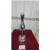 Image 5 : Coulter Cup Merchants Bowling Championship 1918 Silver-Plated Bowling Pin Trophy 22" Tall with