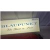Image 3 : Blaupunkt "The Finest in Stereo" Illuminated Advertising Sign with Mounting Bracket 8 x 26"