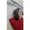 Image 5 : Seeburg Teardrop Jukebox External Speaker with Chrome Trim and Cloth Grille 10 x 18" Vintage