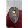 Image 6 : Seeburg Teardrop Jukebox External Speaker with Chrome Trim and Cloth Grille 10 x 18" Vintage
