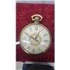Image 2 : United Model 47 Oversize Pocket Watch Style Electric Wall Clock with Roman Numerals Vintage 12"