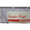 Image 2 : Canadian Pacific Merchandise Services Fiberglass Sign 14 x 21"