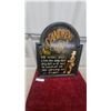 Image 1 : St. Andrews Golf Club Novelty Wooden Wall Plaque with Raised Golfer Figure with a Must Read Slogan