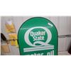 Image 3 : Quacker State Fiberglass Tonb Stone 2 Sided Sign 36 x 27"