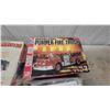 Image 5 : 2x Modles a.M.T. Kenworth 1/25scale and Ertl Pumper Fire Truck 1/25