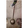 Image 3 : Vintage Chrome Pedestal Fan with Two-Blade Design and Rubber Base