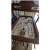 Image 9 : Tournament Table Hockey Arcade Game with Oak Cabinet and Ball Scoring System
