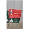 Image 3 : 2× Ba Frost Cop Anti-Freeze and Autolene Motor Oil Vintage Advertising Signs Cardboard 17 x 22"