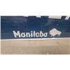 Image 4 : Manitoba Rural Crime Watch Area Reflective Road Sign Metal 36 x 47"