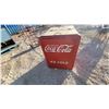 Image 5 : Vintage Coca-Cola Chest Ice Cold Drink Top-Loading Cooler with Dual Lid Handles