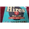 Image 3 : Hires Root Beer "So Refreshing" Embossed Tin Advertising Sign Vintage 13.6 x 11.6"