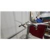 Image 4 : Art Deco Chrome DC-3 Airplane Smoker's Stand with Onyx Accent and Electric Cord