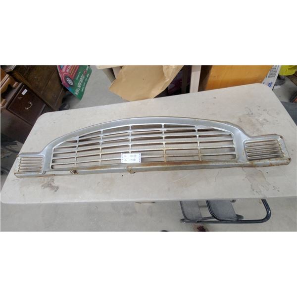 Vintage Chevrolet Corvair Front Grille Assembly 61 x 13"
