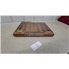 Image 1 : Vintage Gillette Wooden Countertop Display Case with Glass Front and Shelves 14 x 18"