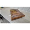 Image 4 : Vintage Gillette Wooden Countertop Display Case with Glass Front and Shelves 14 x 18"