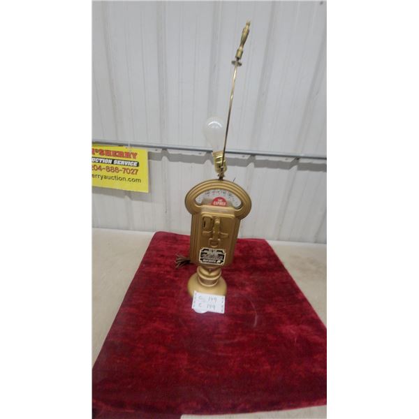 Vintage Duncan Miller Two Hour Limit Parking Meter Converted to Table Lamp