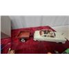 Image 2 : Schuco Patent Elektro-Ingenico 5311 Tin Toy Car Set with Accessories and Trailer 1950s