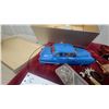 Image 7 : Schuco Patent Elektro-Ingenico 5311 Tin Toy Car Set with Accessories and Trailer 1950s