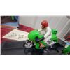 Image 7 : Gyro Cycle Stunt Motorcycle Toy with Ramp, Ring of Fire, and Cardboard Accessories and Box