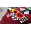Image 8 : Gyro Cycle Stunt Motorcycle Toy with Ramp, Ring of Fire, and Cardboard Accessories and Box